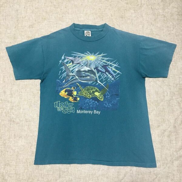 under the sea イーグルプロダクツ Tシャツ 海　サメ　亀　魚