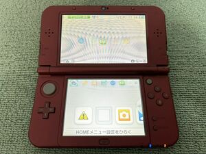 任天堂 Newニンテンドー3DSLL メタリックレッド 動作品