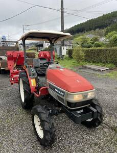 宮崎　YanmarTractorF250 ハローincluded　屋根included　アワーMeter1322