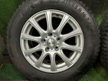 コンチネンタル　バイキングコンタクト6　215/65R16　アルミホイール付き　4本　6.5J　ET40/5H　114.3　スタッドレスタイヤ　アルファード_画像4