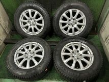 コンチネンタル　バイキングコンタクト6　215/65R16　アルミホイール付き　4本　6.5J　ET40/5H　114.3　スタッドレスタイヤ　アルファード_画像1