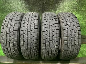 TOYO　オブザーブガリット　GIZ　165/60R14　4本　7.0ｍｍ以上　溝あり　深溝　17年製　スタッドレスタイヤ