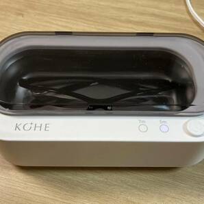 KOHE 超音波洗浄機 小型家用メガネ洗浄機 メガネ 洗浄 350ml 大容量 47,000Hz プラモデル塗装 入れ歯洗浄機 時計 貴金属 シェーバーの画像5