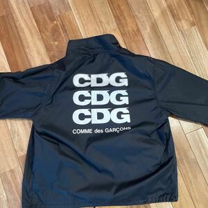 コムデギャルソン CDG コーチジャケット ブラック COMME des GARCONS 