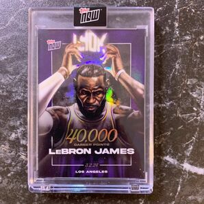 LeBron James Topps now バスケットボールカード LOS ANGELES LAKERS レブロン レイカーズ