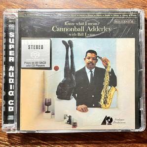 【ANALOGUE PRODUCTIONS・SACD】CANNONBALL ADDERLEY WITH BILL EVANS / KNOW WHAT I MEAN? キャノンボール・アダレイ ビル・エヴァンスの画像1