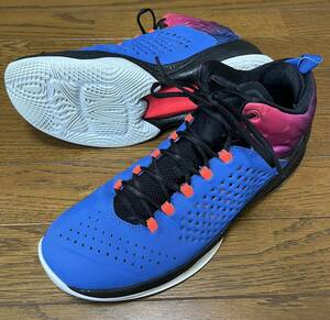 ★ NIKE AIR JORDAN MELO 11 M11 28cm★スニーカー 青　ピンク■ナイキ