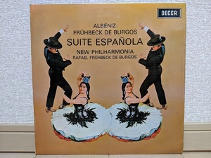 英DECCA SXL-6355 ED4 デ・ブルゴス アルベニス SUITE ESPANOLA TAS LISTED AS LISTED 優秀録音盤