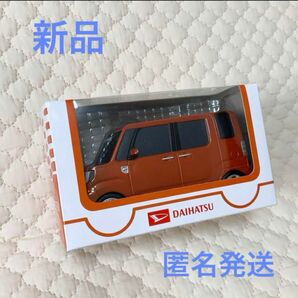 【新品】DAIHATSU ダイハツ ウェイク　 プルバックカー トニコオレンジメタリック 非売品　 ミニカー