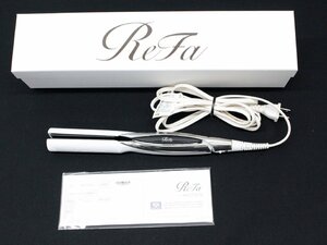 【中古品】ReFa BEAUTECH STRAIGHT IRON RE-AC02Aリファビューテック ストレートアイロン【通電確認済】.