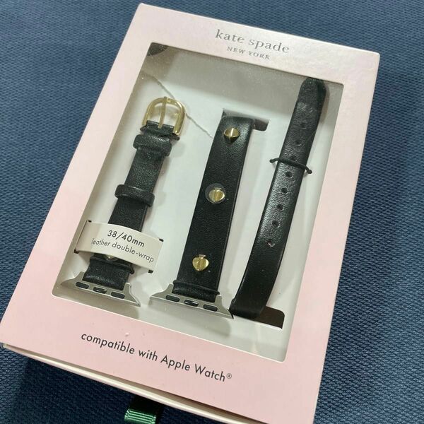 Kate spade アップルウォッチ　バンド Apple Watch レザー ベルト KSS0110