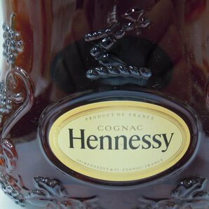 未開栓 Hennessy（ヘネシー）XO 黒キャップ クリアボトル 40％ 700mlの画像4