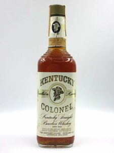 ★■【未開栓】 KENTUCKY ケンタッキー Colonel コロネル バーボン ウイスキー 特級 760ml 40% 古酒