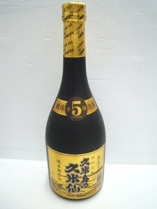 【未開栓】久米島の久米仙 5年 熟成古酒 琉球泡盛 720ml 40％