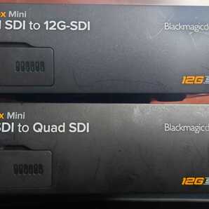 ★☆BlackmagicDesign Teranex Mini 【12G-SDI to Quad SDI】 【Quad SDI to 12G-SDI】 セット 中古☆★の画像1
