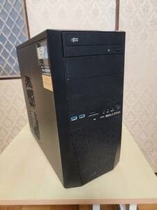 GALLERIA DX (KTM01/B85) Windows10 Core i5-4590/HDD500GB/8GB/DVD デスクトップパソコン ゲーミングパソコン GTX660 動作難あり