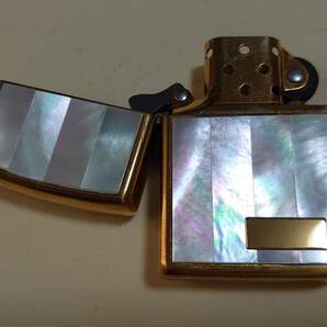 新品未使用品 ZIPPO SHELL WALL ABALONE Go. (両面加工) (2006)の画像7