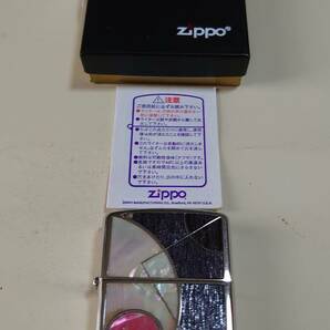 美中古使用品 ZIPPO Armor(アーマー) ZIRCO mania (両面加工) (2004)の画像10