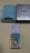 新品未使用品 ZIPPO Armor(アーマー) SHELL DOLPHIN-C (両面加工) (2004)_画像10