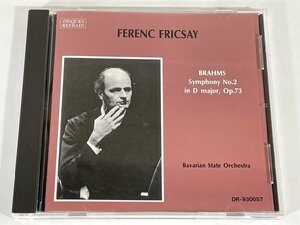 ブラームス 交響曲第2番 フリッチャイ DISQUES REFRAIN DR-930057 CD