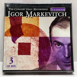 マルケヴィッチ THE CONCERT HALL RECORDINGS SCRIBENDUM SC 014 未開封 3CD