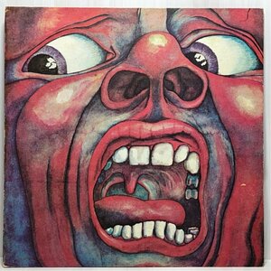 ☆洗浄済 King Crimson In The Court Of The Crimson King クリムゾン・キングの宮殿 見開きジャケット 国内盤 P-8080A LP