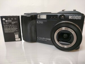 RICOH Ricoh компактный цифровой фотоаппарат Caplio GX8 черный 