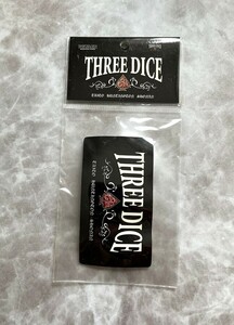 ☆【NESTA BRAND】★未使用★THREE DICE ペタック ステッカー 貼り剥がし可能 再利用可能 希少 レア☆