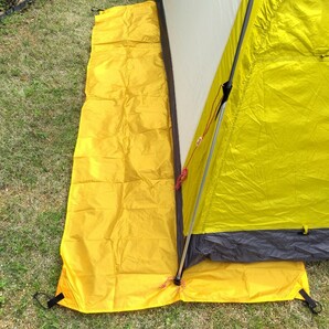 スノ−ピ−ク LAGO1 テント キャンプ ツ−リング アウトドア シングル グランドシート付きの画像6