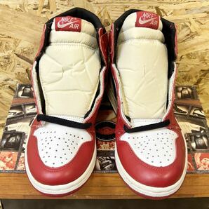 デッドストック Nike Air Jordan 1 Chicago 94 復刻 エアジョーダン1 シカゴ 1994年 25.5cm 130207-101 DS 初代復刻 ビンテージの画像3