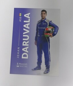 FormulaE ユアン・ダルバラ　ドライバーズカード