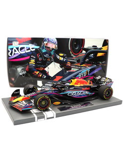 Макс Ферстаппен Red Bull RB19 2023 Miami GP Mini Champs 1/18 Новый Нераспечатанный