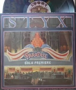 ３枚で送料無料【米A&M】Styx/Paradise Theatre (Laser etching disc)