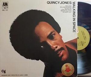 ３枚で送料無料【A&M】Quincy Jones/Walking In Space (Freddie Hubbard, Roland Kirk, J.J. Johnson, etc)