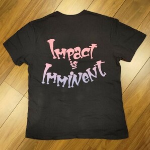 今回で終了します！ 超希少！ EXODUS エクソダス 「impact is imminent」 80’s バンド Tシャツ Lサイズ 復刻版 輸入品 国内未発売！の画像4