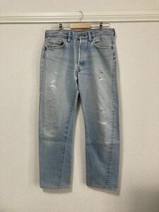 アイスブルー！80s Levis リーバイス 501 赤耳 デニムパンツ ジーンズ 524 ビンテージ W34位☆70s 60s 505 517 66前期 BIGE XX 大戦モデル