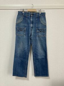 80s Levis リーバイス ブッシュ デニムパンツ ジーンズ オレンジタブ ビンテージ W31☆70s 60s 501 505 517 66前期 BIGE XX 大戦