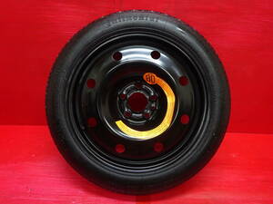 アルファロメオ 159純正17インチスペアホイール スペアタイヤ 1本 4J +25 5H 110 Continental CST 17 T125/80R17 99M コンチネンタル