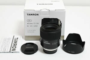 ■美品　TAMRON タムロン　SP 45mm F1.8 Di VC USD (Model F013)　フルサイズ単焦点　ニコンＦマウント　中古美品