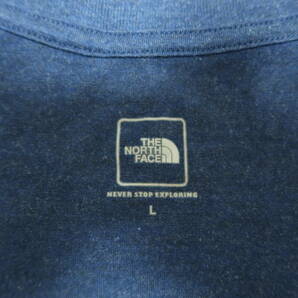 ☆★THE NORTH FACE ノースフェイス S/S RDT MELANGE TEE Tシャツ GRAND TETON メンズ Lサイズ中古品 送料無料★☆の画像5