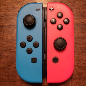 Nintendo Switch　ジョイコン　(L)ネオンブルー/(R)ネオンレッド　動作確認済