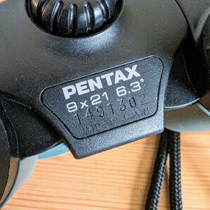 ペンタックス 9x21 UCF mini 双眼鏡 キャップ ケース付の画像4