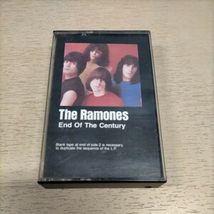 RAMONES ラモーンズ END OF CENTURY 1980年 米SIRE カセットテープ◎中古/再生未確認/ノークレームで/現状渡し/状態は写真にて要確認