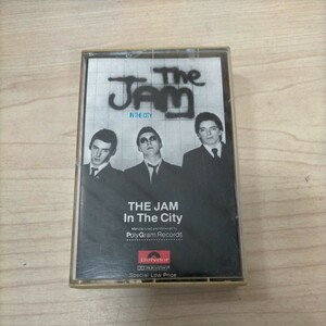 THE JAM ジャム IN THE CITY 1ST カセットテープ◎中古/再生未確認/ノークレームで/現状渡し/ケースひび割れ/UK盤