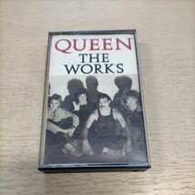 QUEEN クィーン THE WORKS ザ・ワークス カセット◎中古/再生未確認/ノークレームで/現状渡し/ケース等スレ少傷み有り/RADIO GA GA_画像1