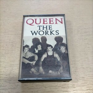 QUEEN クィーン THE WORKS ザ・ワークス カセット◎中古/再生未確認/ノークレームで/現状渡し/ケース等スレ少傷み有り/RADIO GA GA