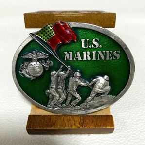 ◆《BERGAMOT BRASS WORKS》 【US.MARINES】(1982製/ヴィンテージ･バックル) 