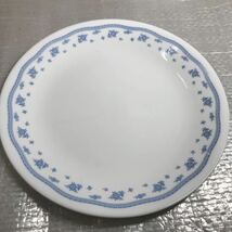 CORELLE コレール モーニングブルー プレート 洋食器 食器 大皿 中皿 深皿 平皿 4点セット 中古品_画像4