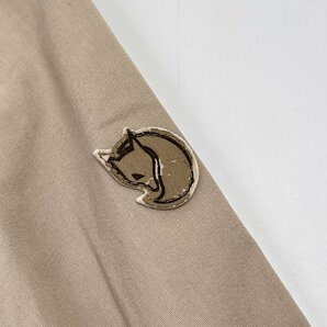 FJALL RAVEN フェールラーベン トレンチ 風 ハーフ コート ジャケット サイズ L /ベージュ/サファリ/ハンティング/アウトドアの画像4