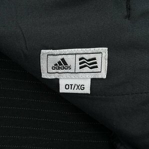 adidas GOLF アディダス ゴルフ ロゴ刺繍 ストライプ スリット入り スカート ミニ サイズ OT/XG/レディース/ スポーツ ゴルフ /黒 ブラックの画像5